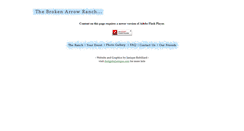 Desktop Screenshot of eventsatbrokenarrowranch.com